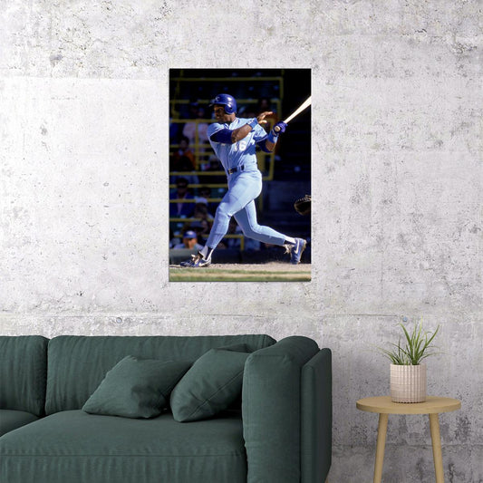 Baseball Bo Jackson Kc Sport Atlethe Poster Wall Art Print Home Wall Decor