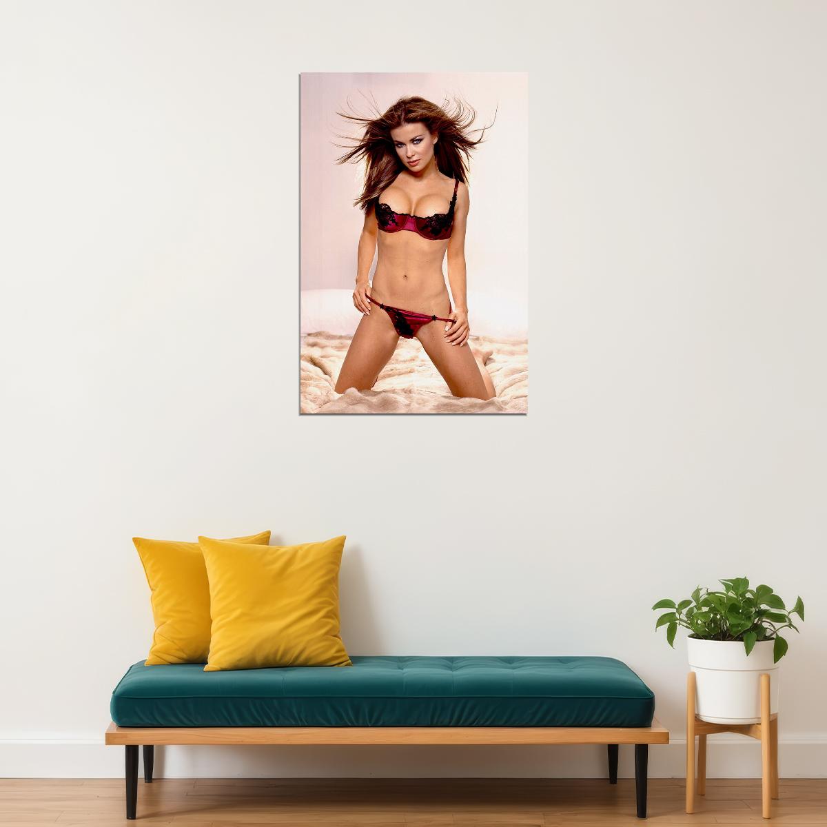 Carmen Electra Sexy Singer Actor Model Poster Wall Art Print Home Wall Decor