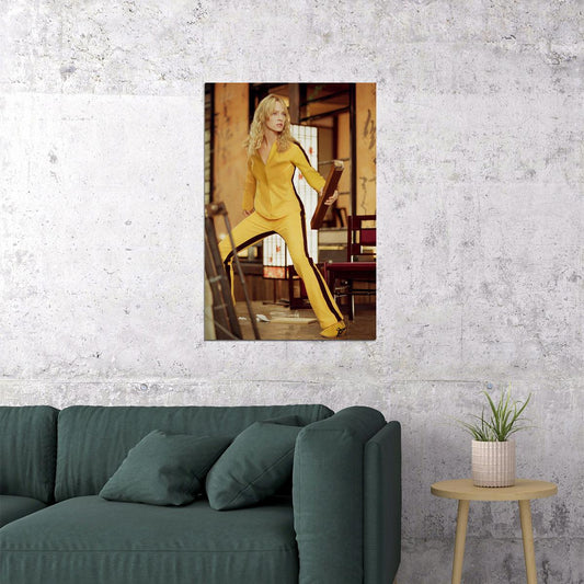 Uma Thurman Blood And Sword Movie Actress Poster Wall Art Print Home Wall Decor