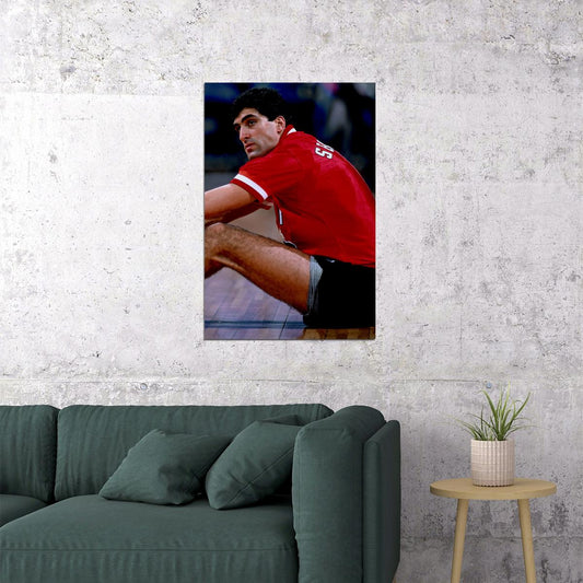 Rony Seikaly Best Basketball Player Poster Wall Art Print Home Wall Decor