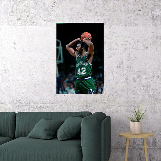 Roy Tarpley Old Basketball Player Poster Wall Art Print Home Wall Decor