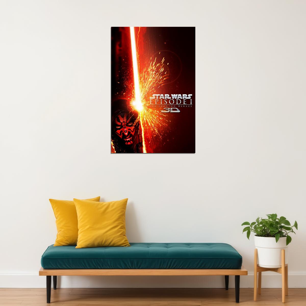 Star Wars Episode 1 Darth Maul Sci Fi Poster Wall Art Print Home Wall Decor