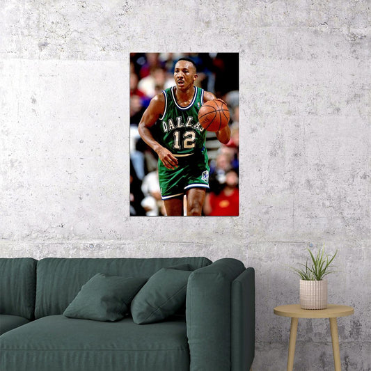 Derek Harper Best Basketball Player Poster Wall Art Print Home Wall Decor