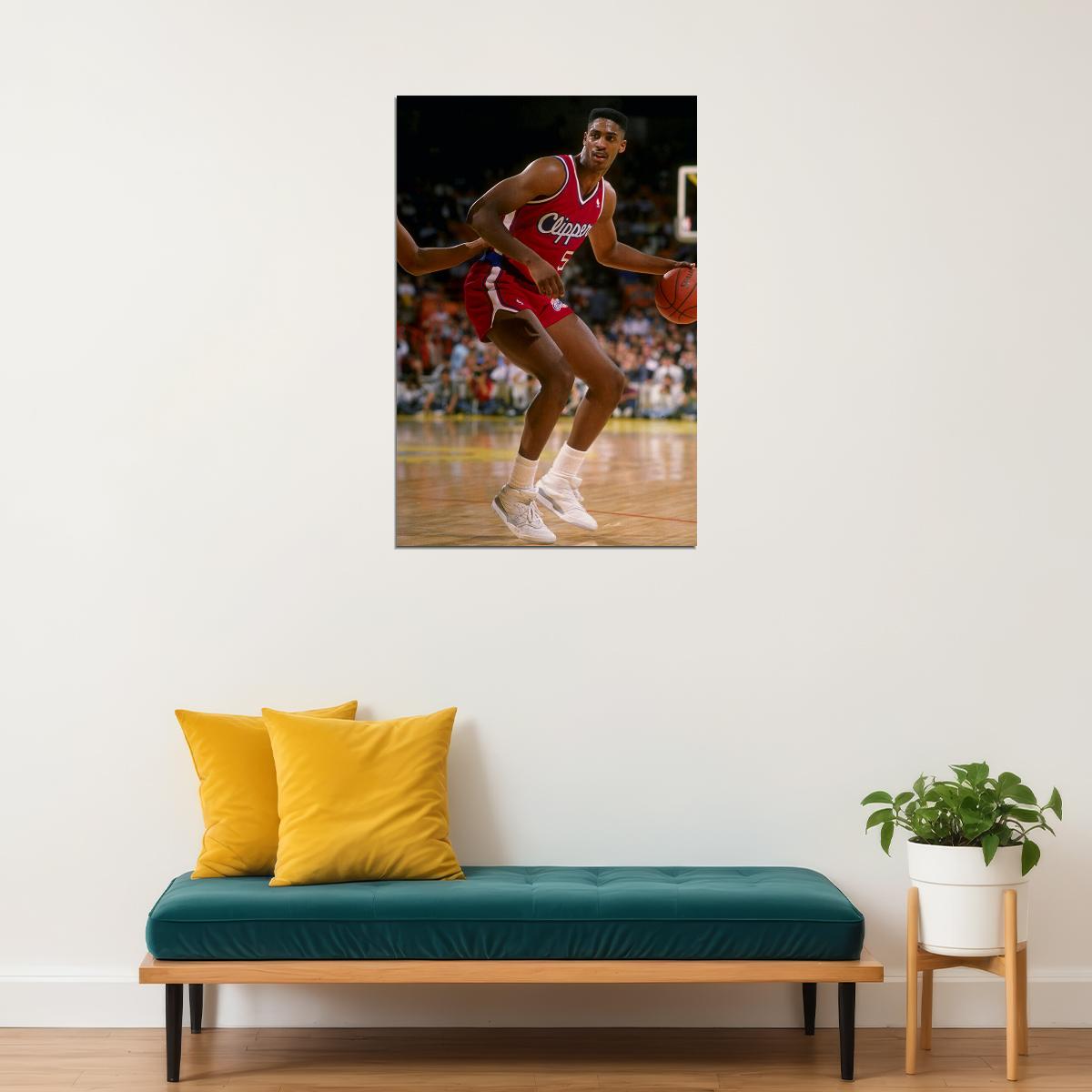 Charles Smith Old Basketball Player Poster Wall Art Print Home Wall Decor
