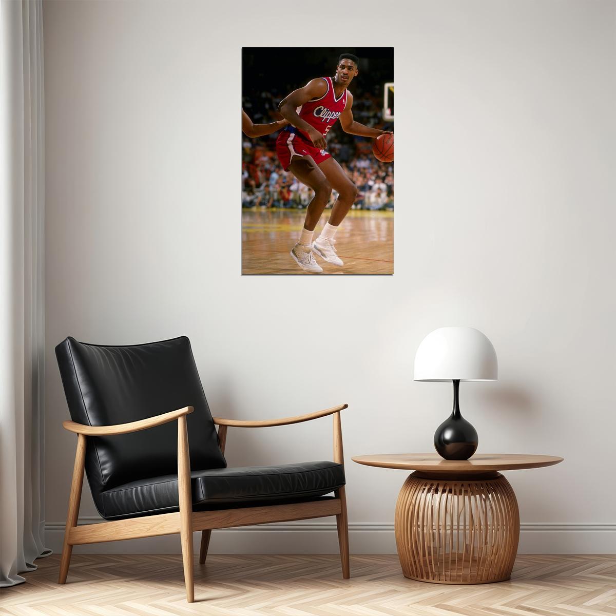 Charles Smith Old Basketball Player Poster Wall Art Print Home Wall Decor