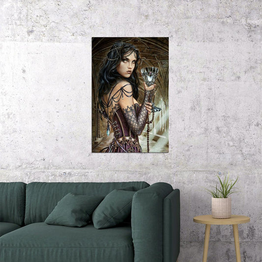 Alchemy Gothic Fantasy Science Fiction Poster Wall Art Print Home Wall Decor