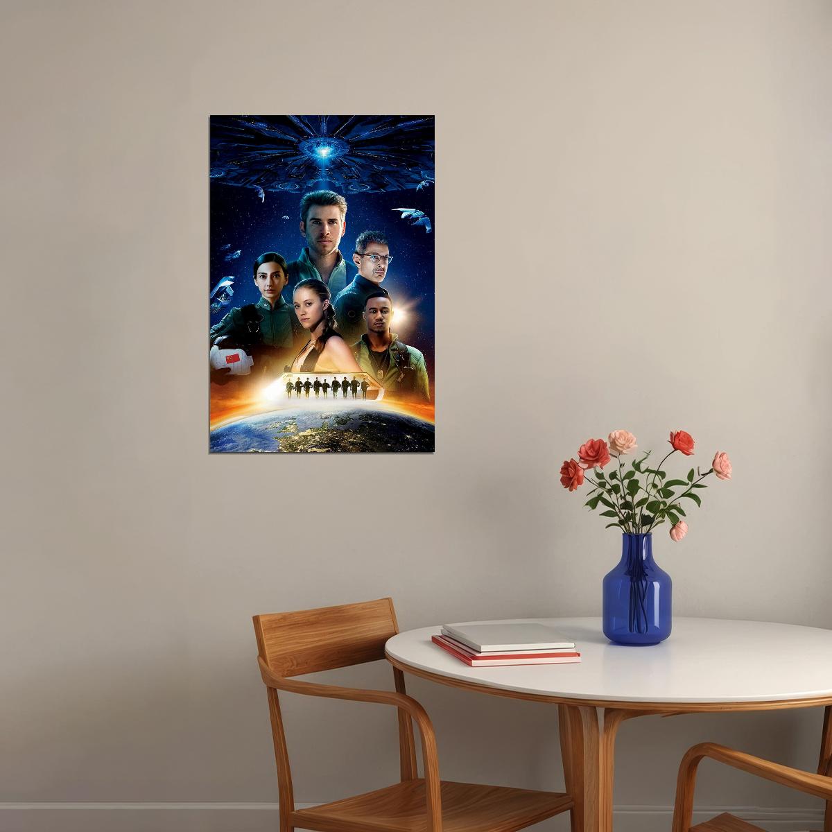 Independence Day Sci Fi Action Movie Poster Wall Art Print Home Wall Decor