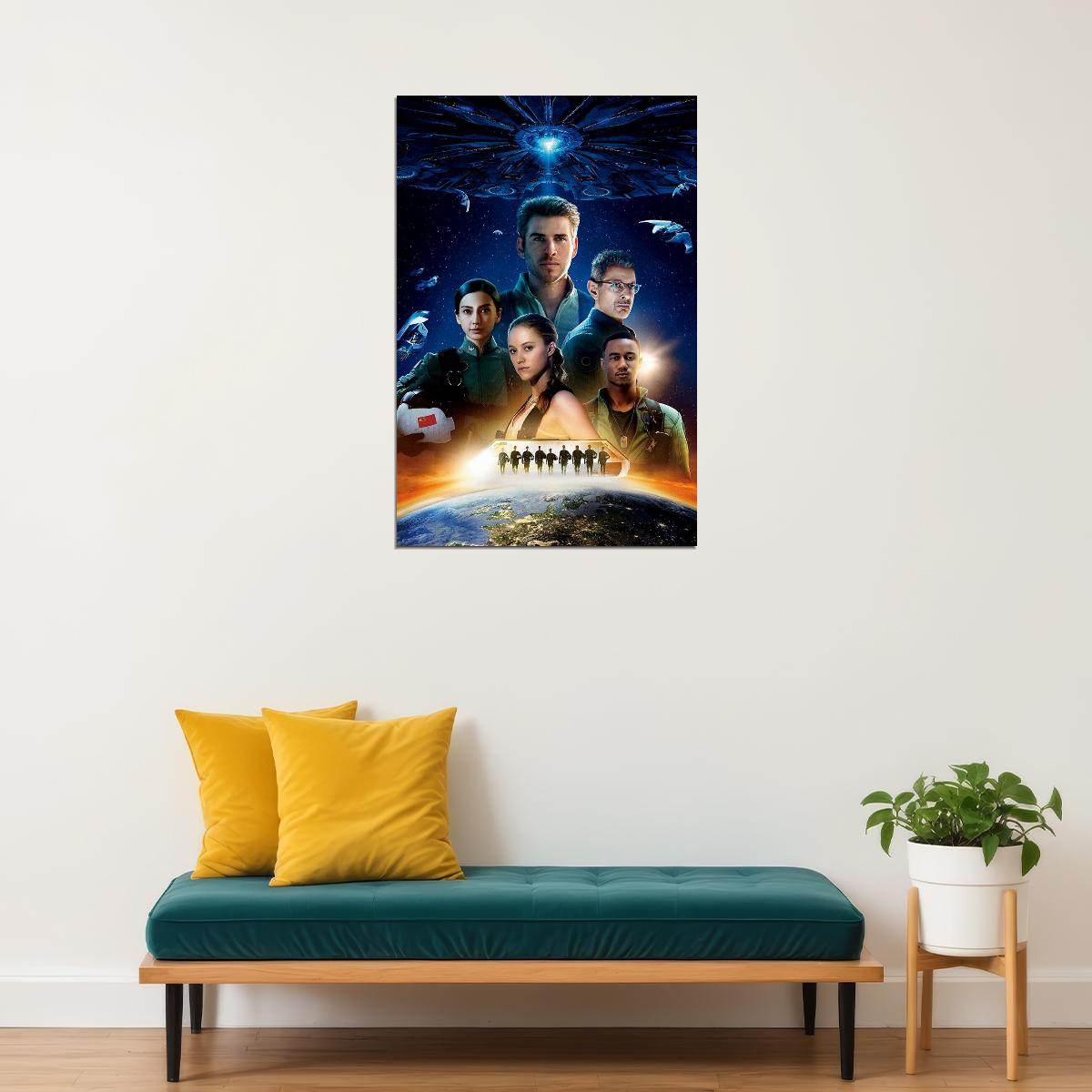 Independence Day Sci Fi Action Movie Poster Wall Art Print Home Wall Decor