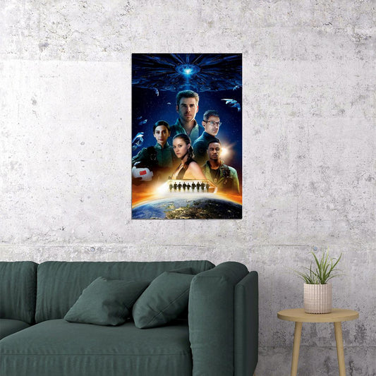 Independence Day Sci Fi Action Movie Poster Wall Art Print Home Wall Decor