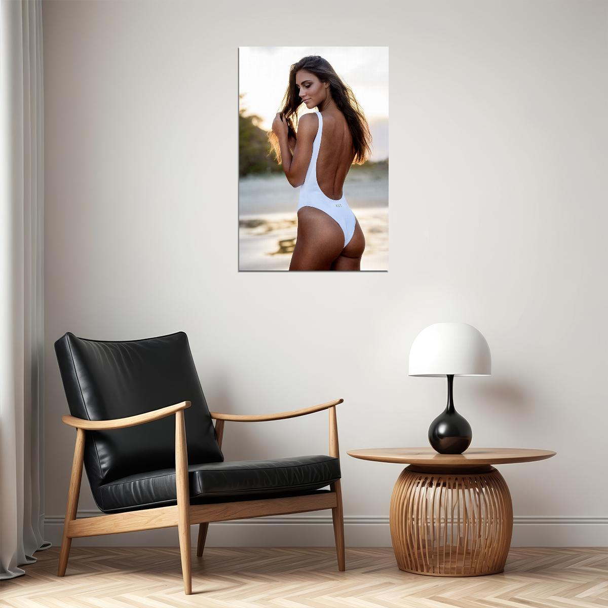 Sexy Female Model Hot Steph 2 Poster Wall Art Print Home Wall Decor