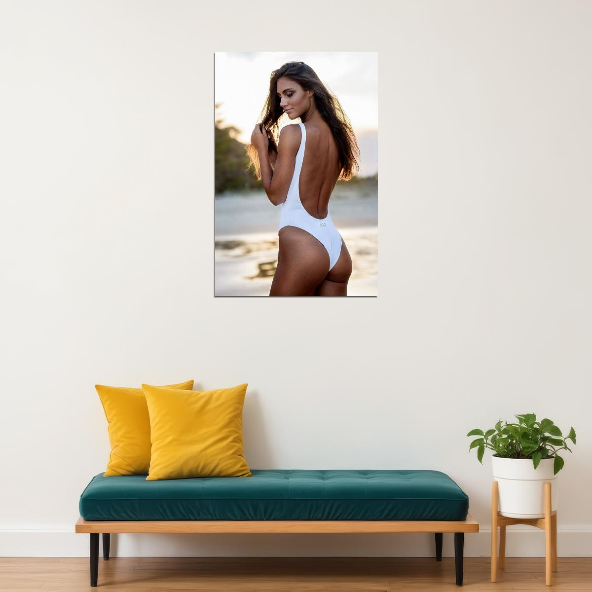 Sexy Female Model Hot Steph 2 Poster Wall Art Print Home Wall Decor