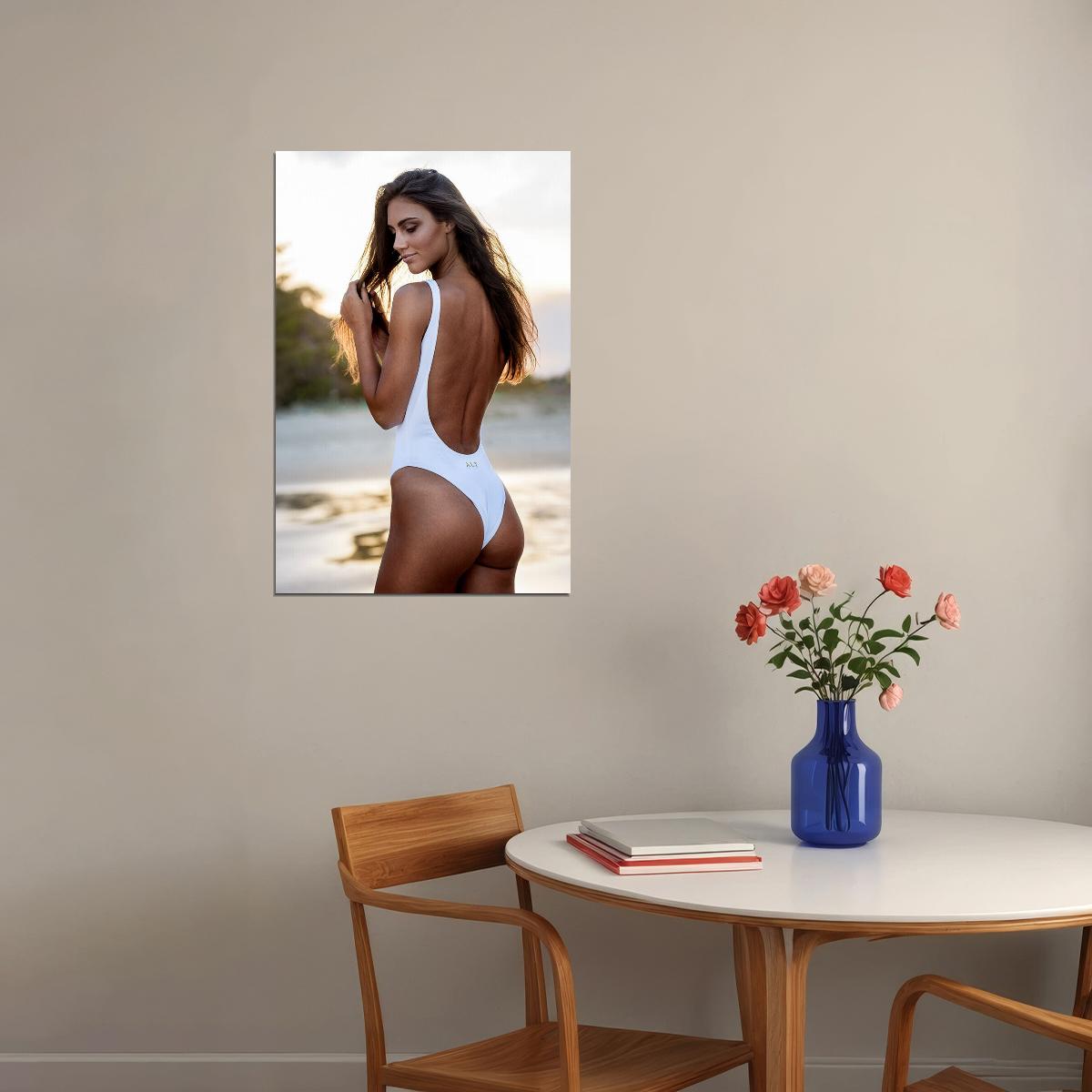 Sexy Female Model Hot Steph 2 Poster Wall Art Print Home Wall Decor