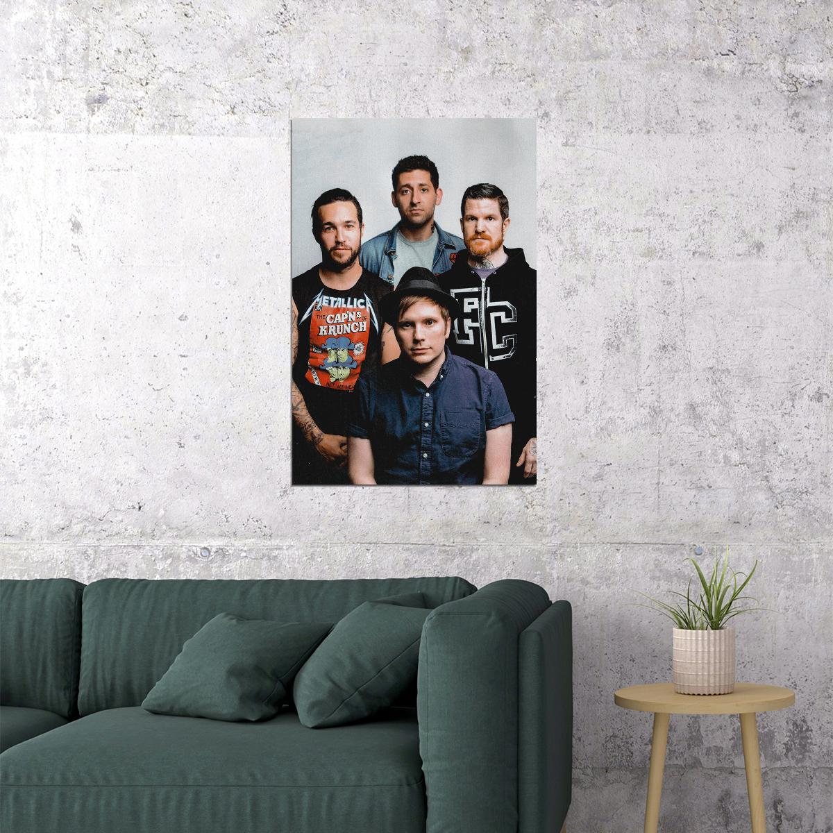 Good Charlotte Music Band Group Pose Poster Wall Art Print Home Wall Decor