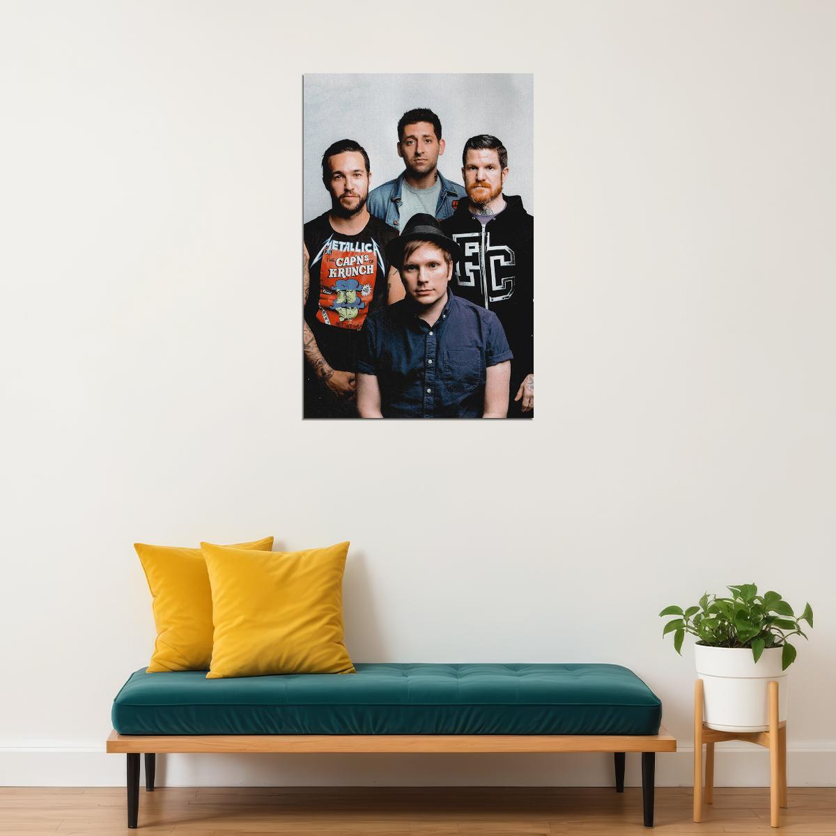 Good Charlotte Music Band Group Pose Poster Wall Art Print Home Wall Decor