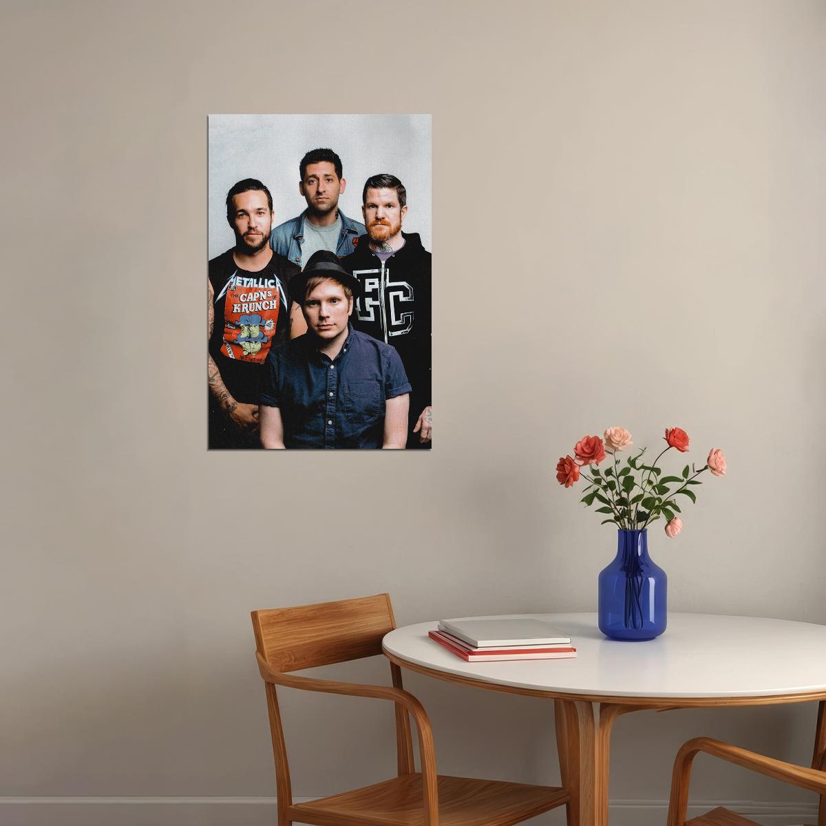 Good Charlotte Music Band Group Pose Poster Wall Art Print Home Wall Decor