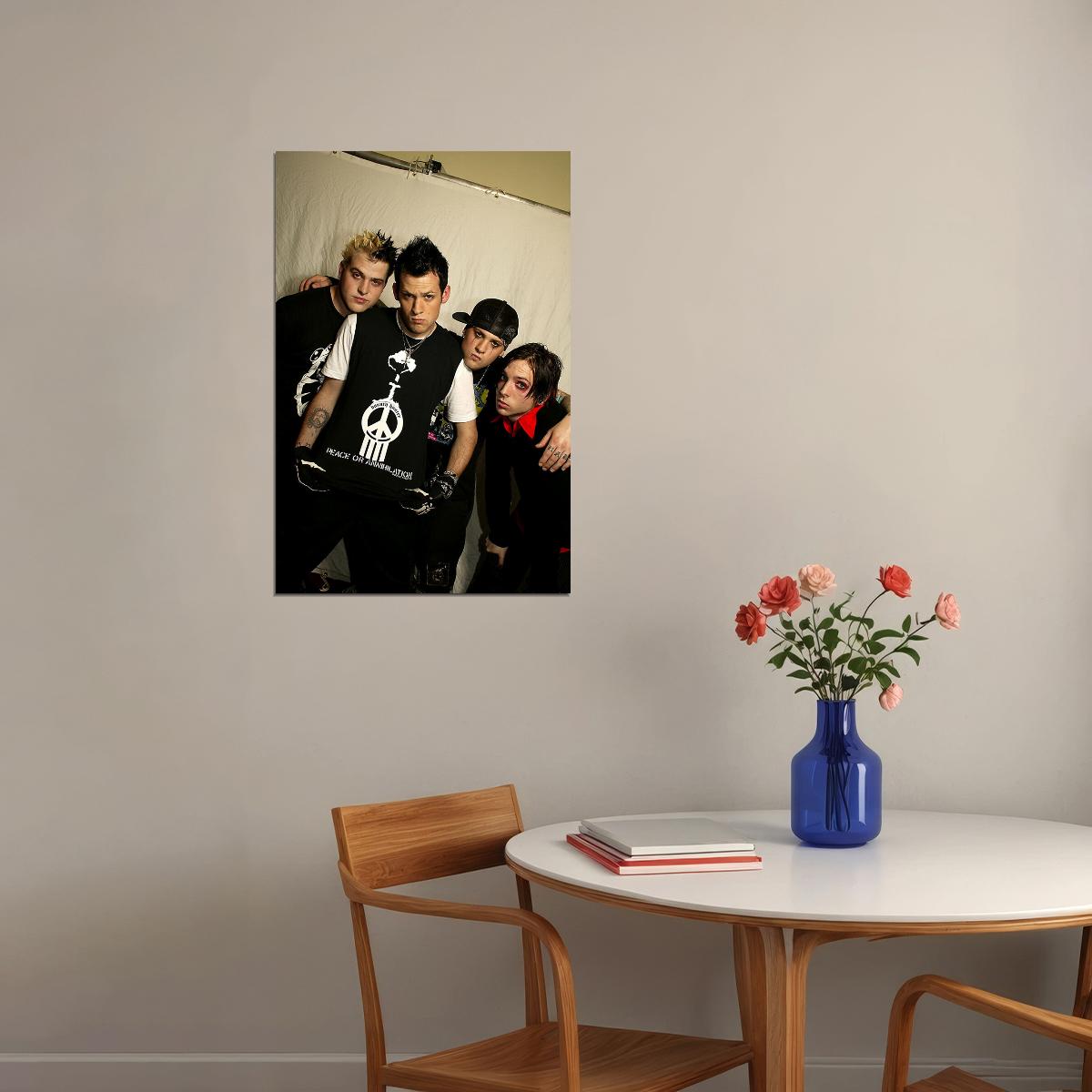 Good Charlotte Posed Music Band Poster Wall Art Print Home Wall Decor
