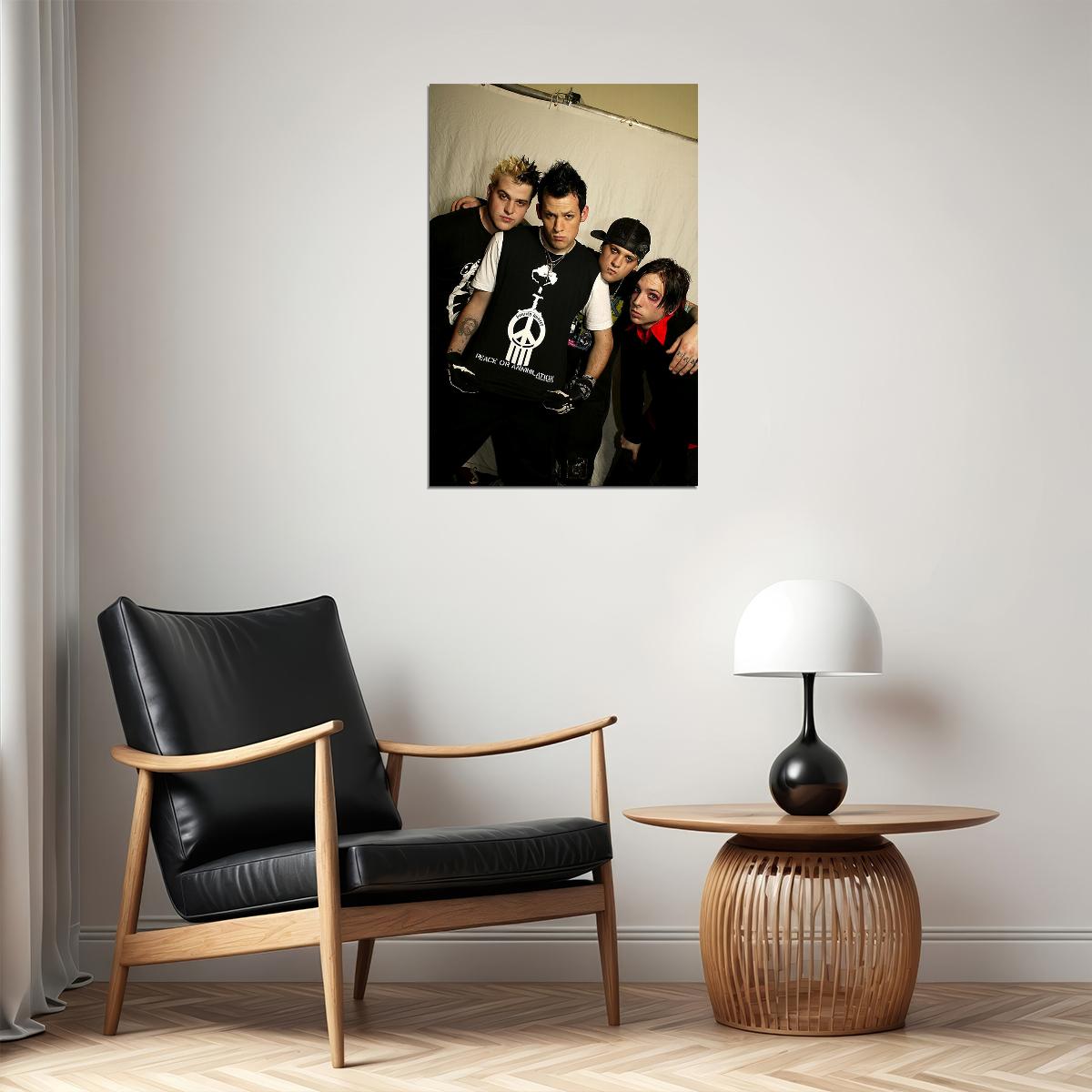 Good Charlotte Posed Music Band Poster Wall Art Print Home Wall Decor