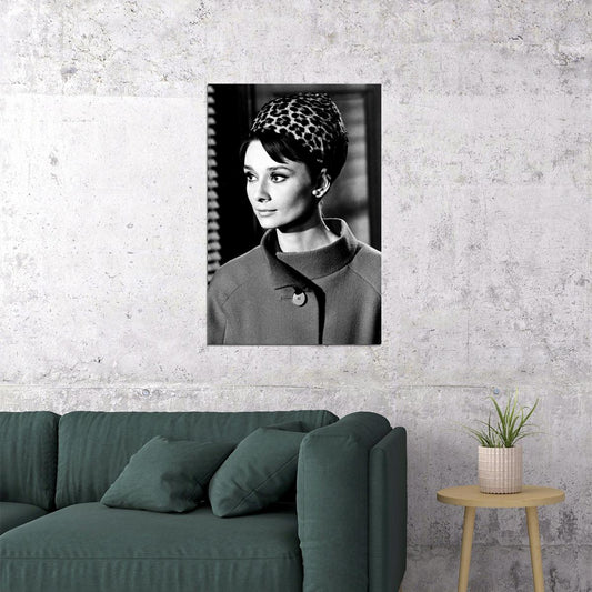 Audrey Hepburn Actress Cute Woman Poster Wall Art Print Home Wall Decor