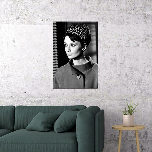 Audrey Hepburn Actress Pleasant Girl Poster Wall Art Print Home Wall Decor