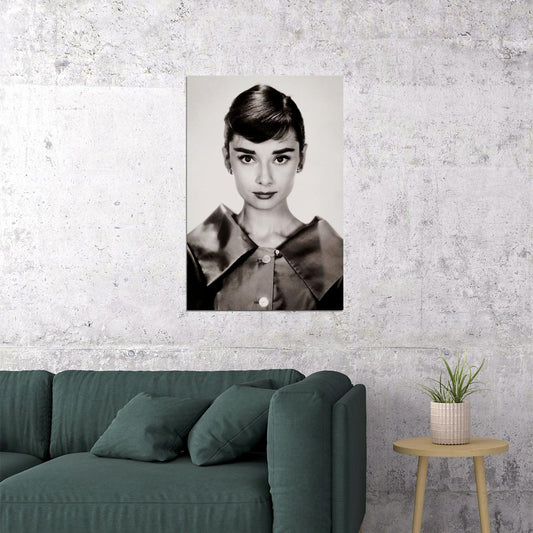 Audrey Hepburn Actress Sweet Woman Poster Wall Art Print Home Wall Decor