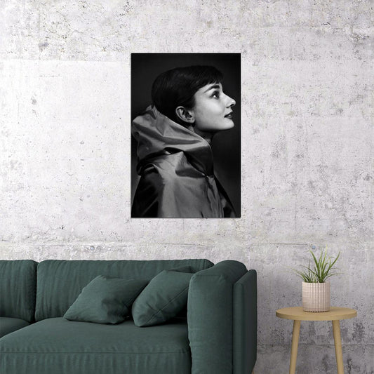 Audrey Hepburn Actress Sweet Girl Poster Wall Art Print Home Wall Decor