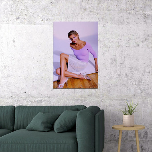 Cameron Diaz Sexy Hot Actress Poster Wall Art Print Home Wall Decor