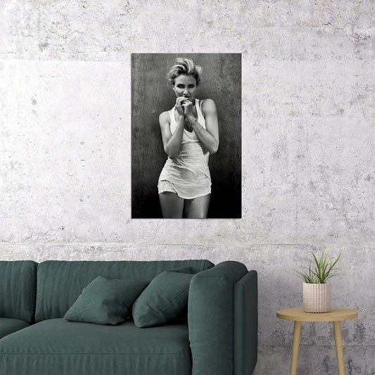 Cameron Diaz Sexy Actress Hot Poster Wall Art Print Home Wall Decor