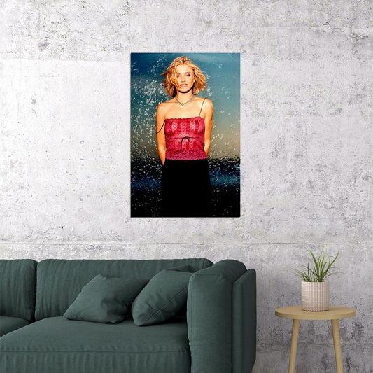 Cameron Diaz Sexy Actress Red Clothes Poster Wall Art Print Home Wall Decor