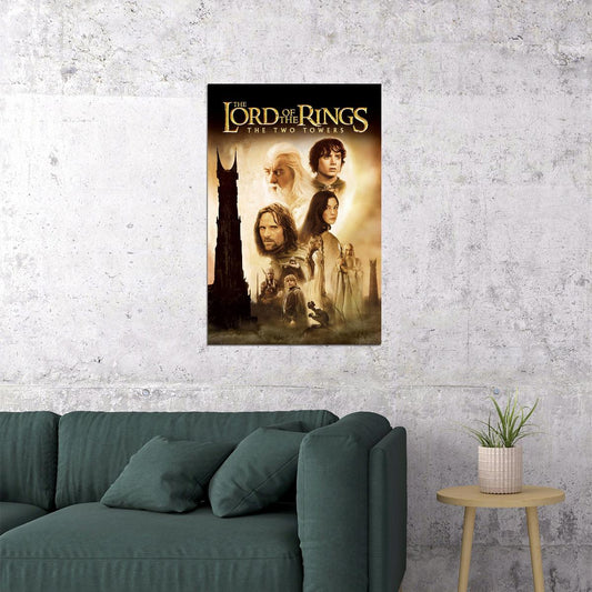 Lord Of The Rings Movie Poster Wall Art Print Home Wall Decor