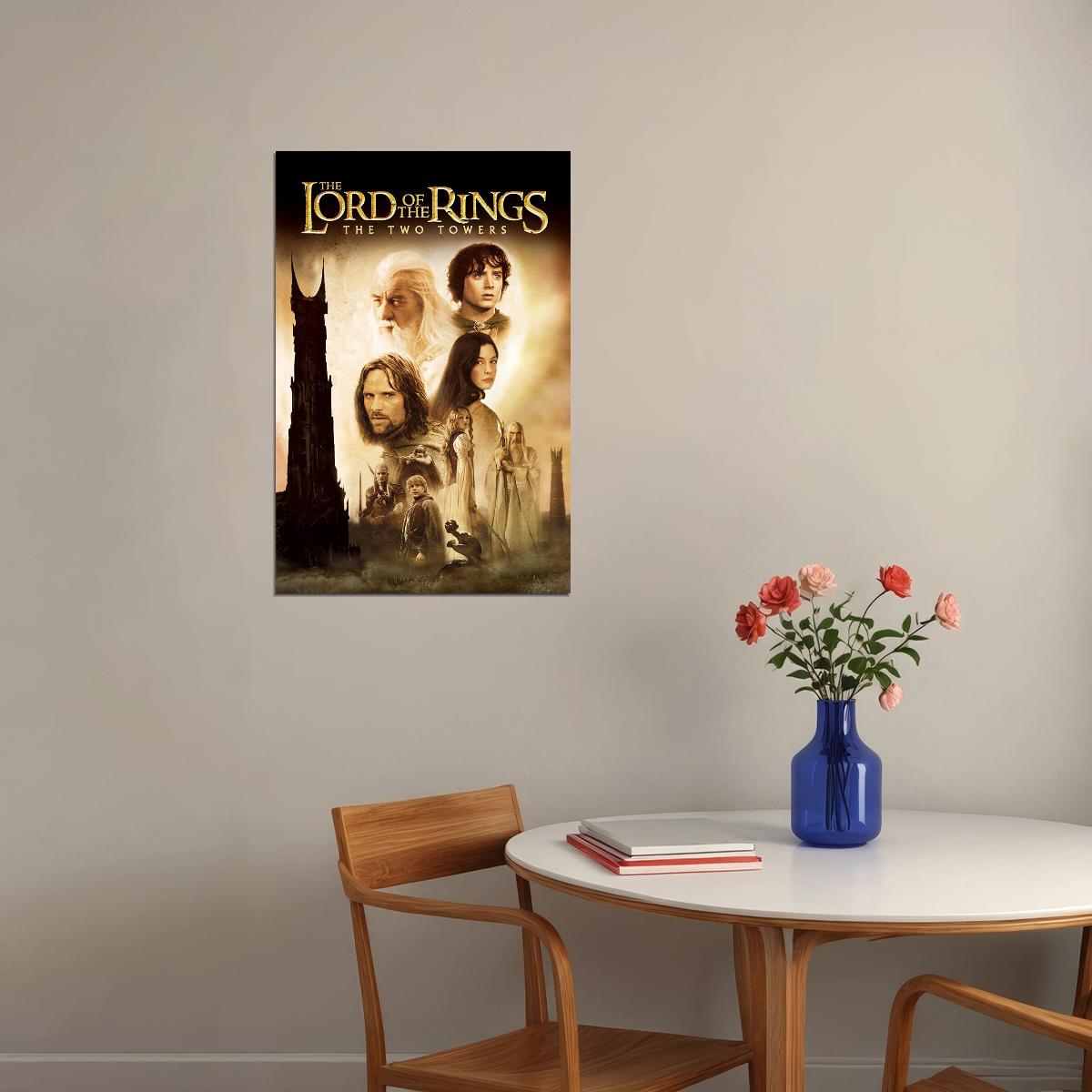 Lord Of The Rings Movie Poster Wall Art Print Home Wall Decor