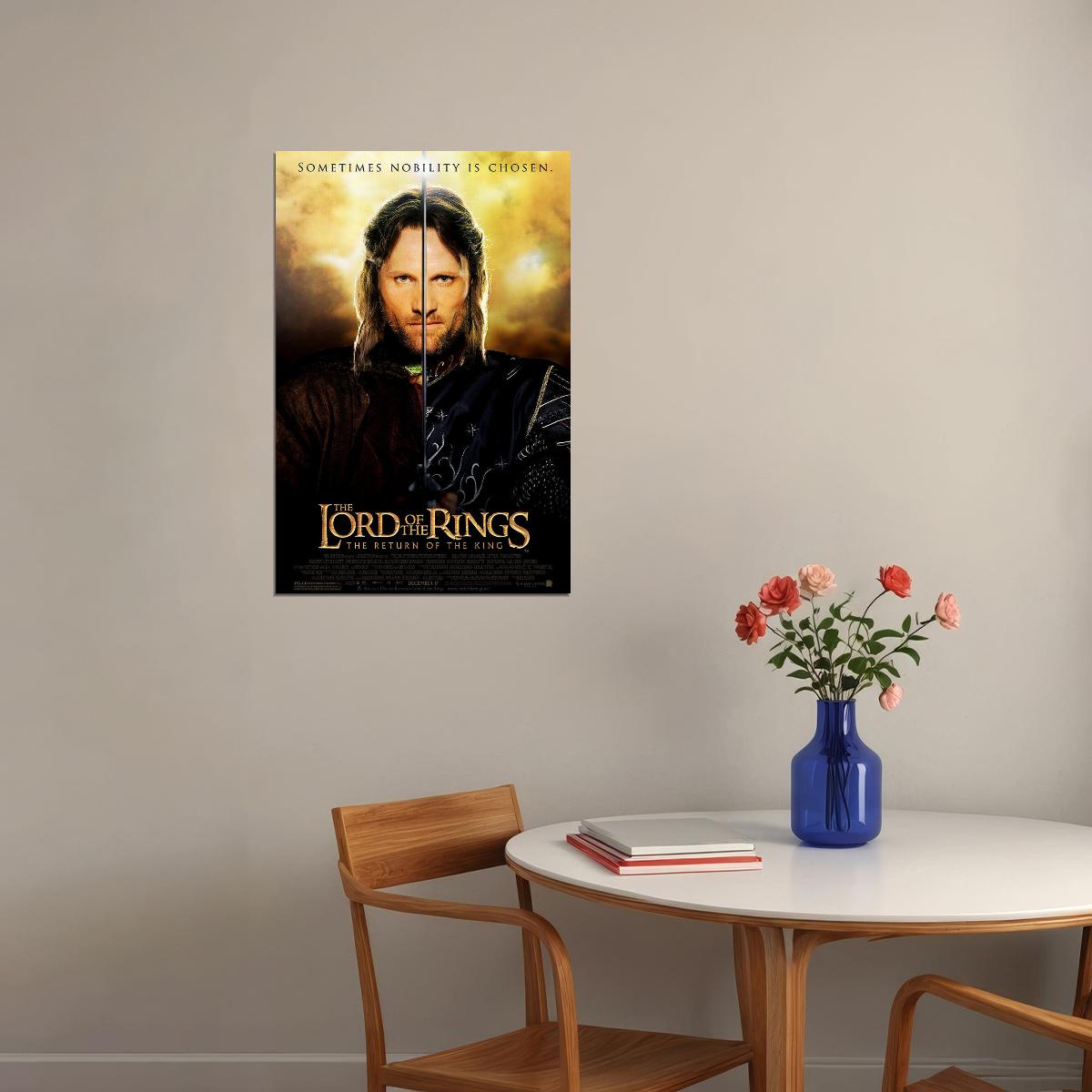 Lord Of The Rings Movie Action Poster Wall Art Print Home Wall Decor
