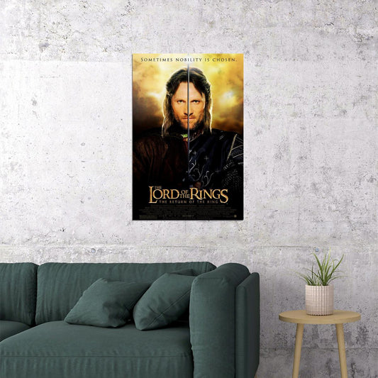 Lord Of The Rings Movie Action Poster Wall Art Print Home Wall Decor