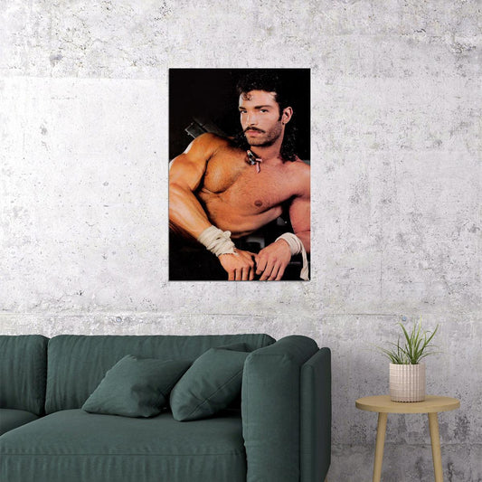 Brian Moss Sexy Male Model Man Poster Wall Art Print Home Wall Decor