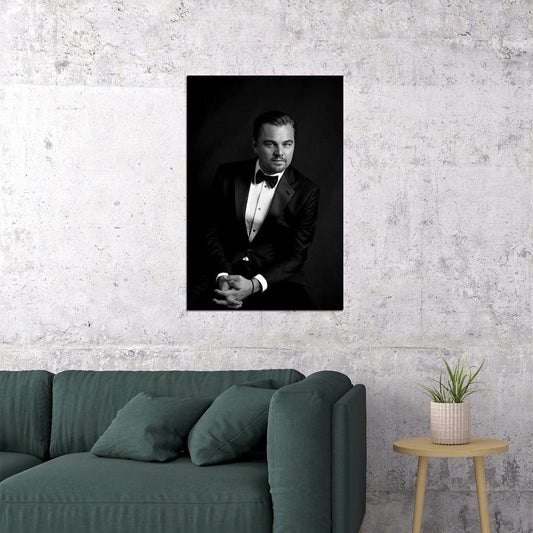 Leonardo Di Caprio Man Handsome Cute Poster Wall Art Print Home Wall Decor
