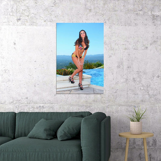 Amy Elizabeth Fisher Sexy Female Model Poster Wall Art Print Home Wall Decor