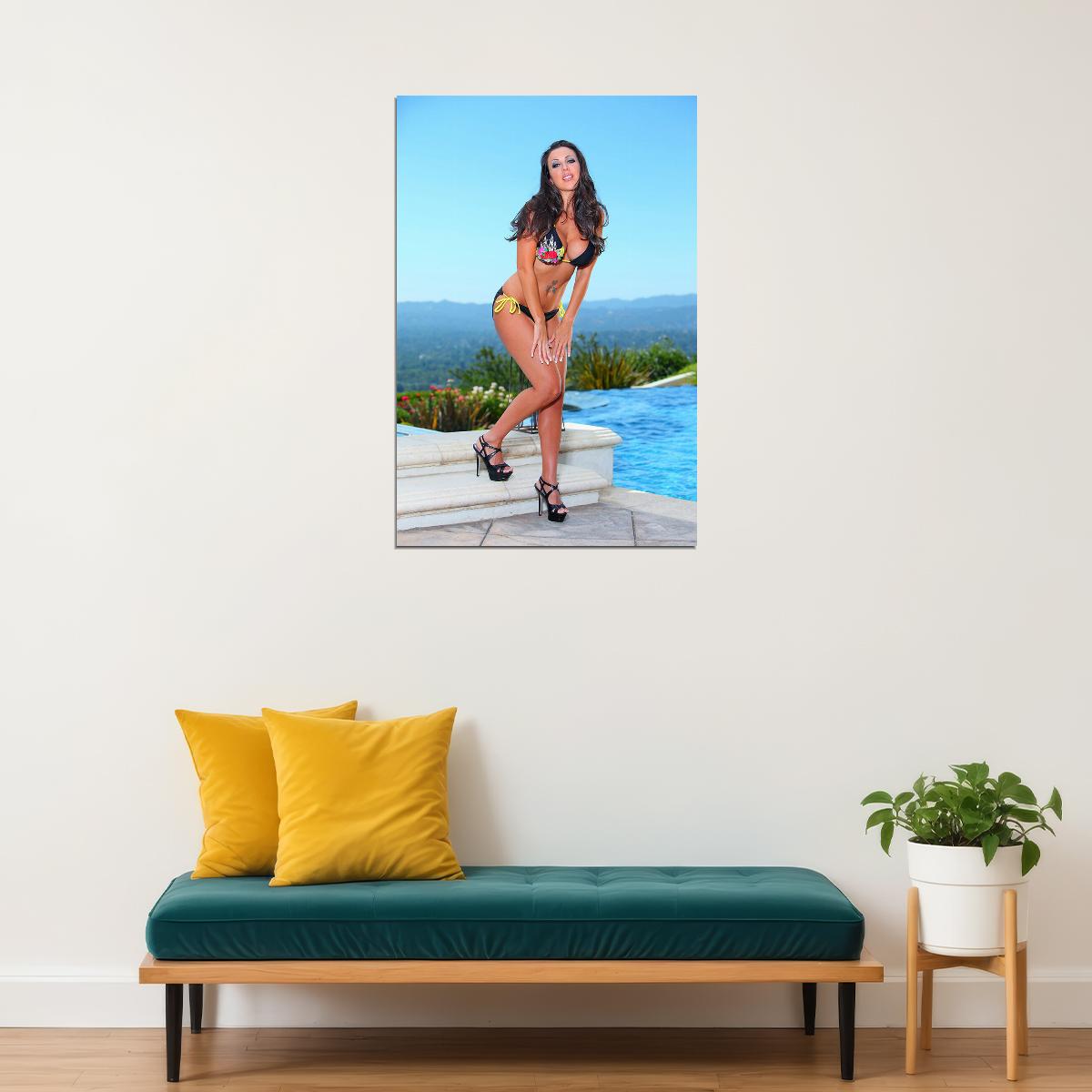 Amy Elizabeth Fisher Sexy Female Model Poster Wall Art Print Home Wall Decor