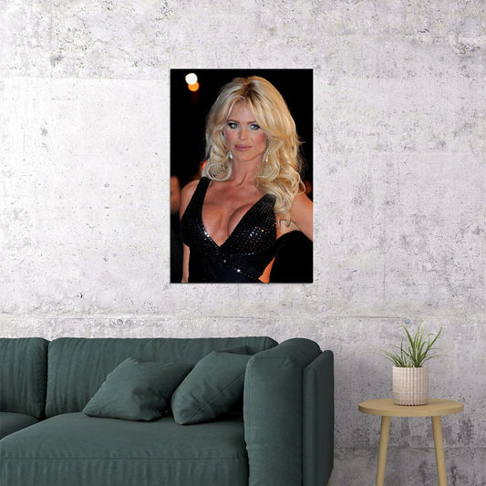 Victoria Silvstedt Beauty Fashion Model Poster Wall Art Print Home Wall Decor