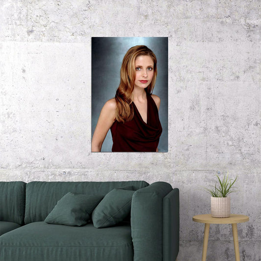 Buffy Summers Hot Beauty Model Poster Wall Art Print Home Wall Decor