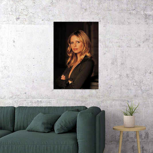 Buffy Summers Sexy Cute Model Poster Wall Art Print Home Wall Decor