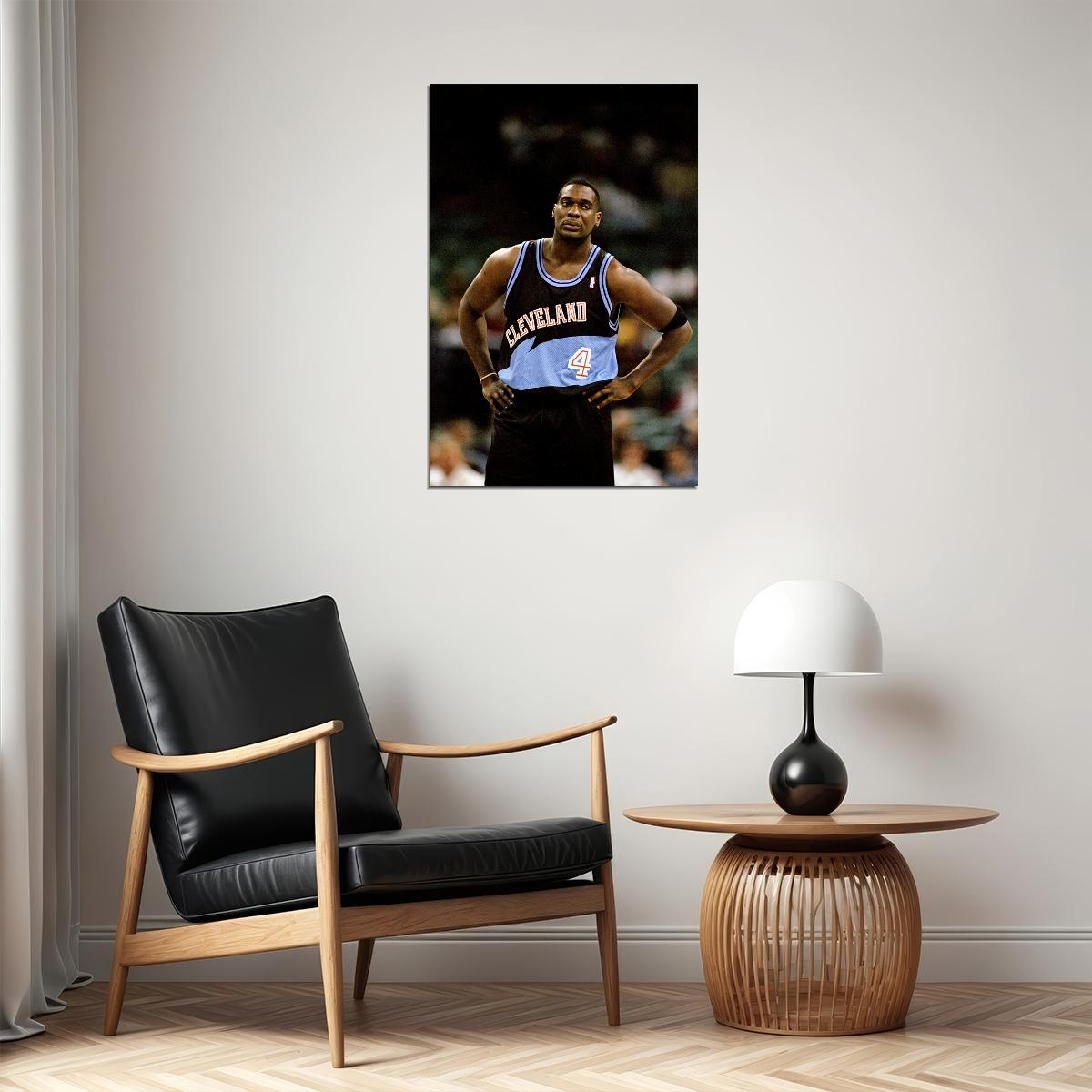 Shawn Kemp Sport Basketball Poster Wall Art Print Home Wall Decor