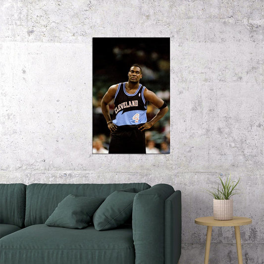 Shawn Kemp Sport Basketball Poster Wall Art Print Home Wall Decor