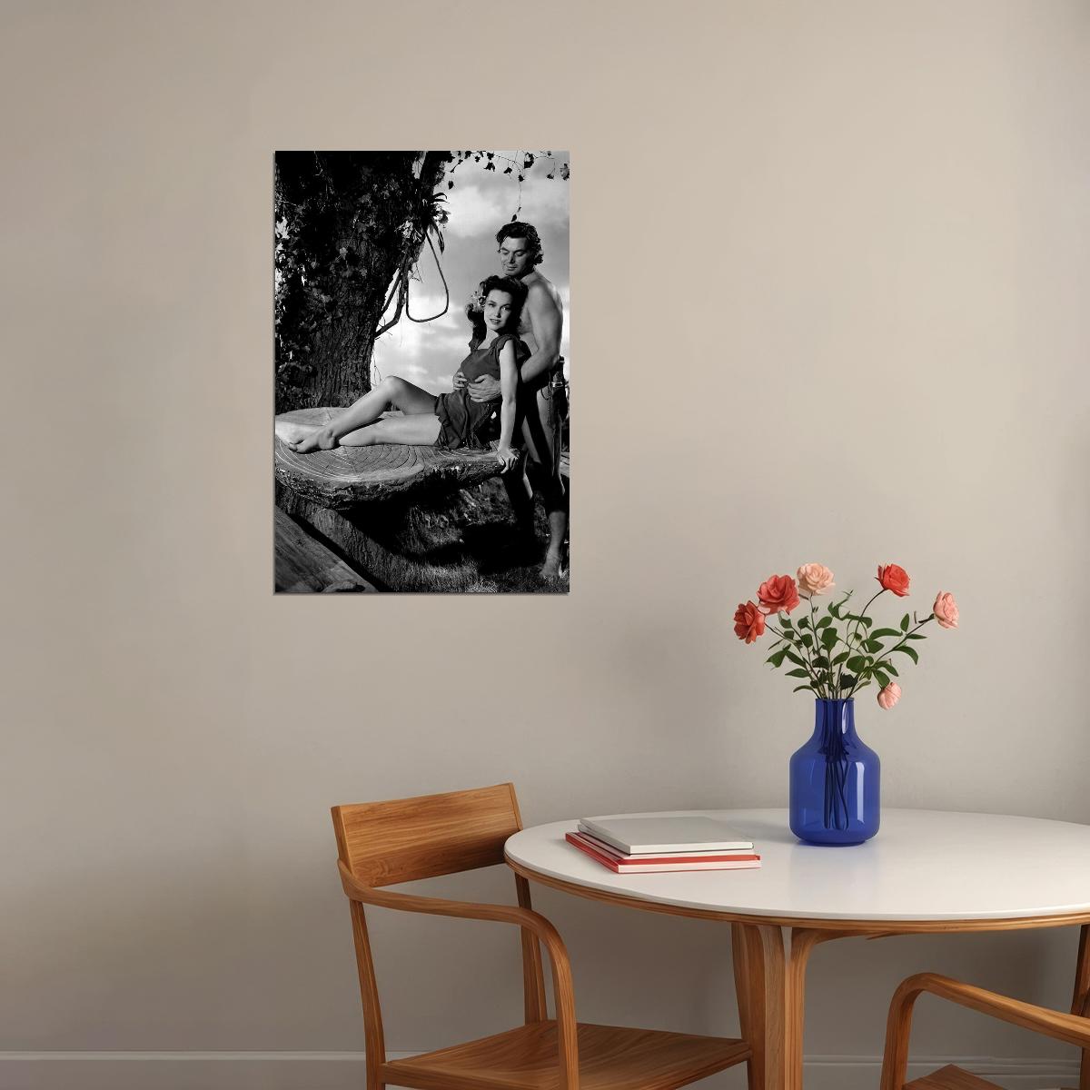 Me Jane You Tarzan Sexy Female Model Poster Wall Art Print Home Wall Decor