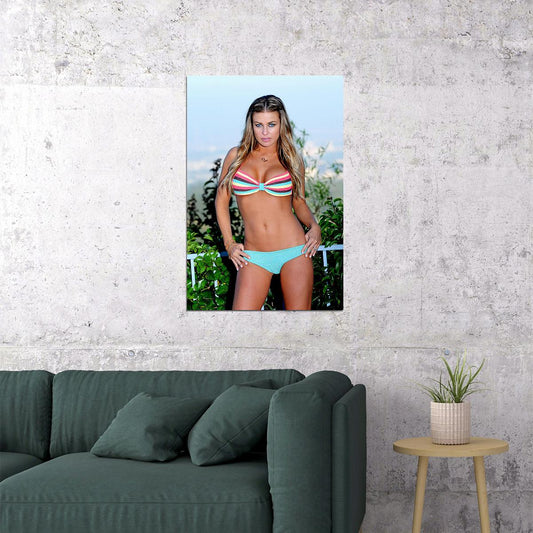 Carmen Electra Sexy Hot Sweet Model Poster Wall Art Print Home Wall Decor
