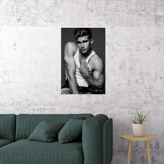 Berion Sexy Cute Male Model Poster Wall Art Print Home Wall Decor