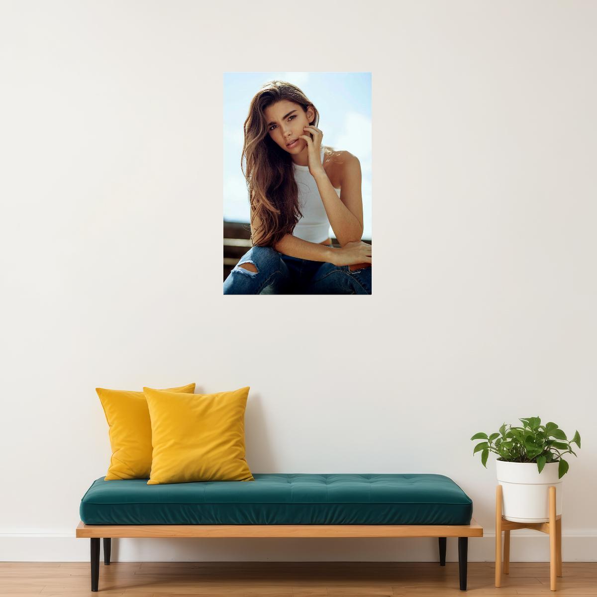 Cyndi Mello Sexy Woman Model Hot Poster Wall Art Print Home Wall Decor
