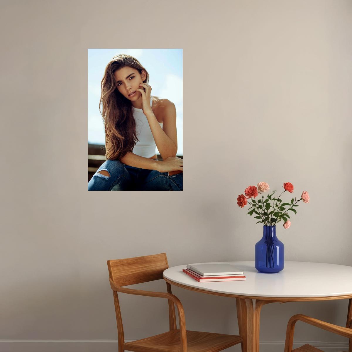 Cyndi Mello Sexy Woman Model Hot Poster Wall Art Print Home Wall Decor