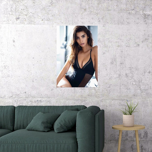 Cyndi Mello Sexy Girl Model Poster Wall Art Print Home Wall Decor