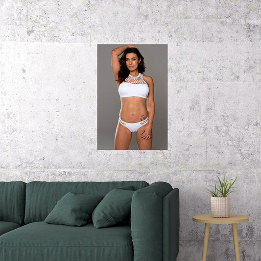 Kym Beavers Fan Club America Sexy Model Poster Wall Art Print Home Wall Decor