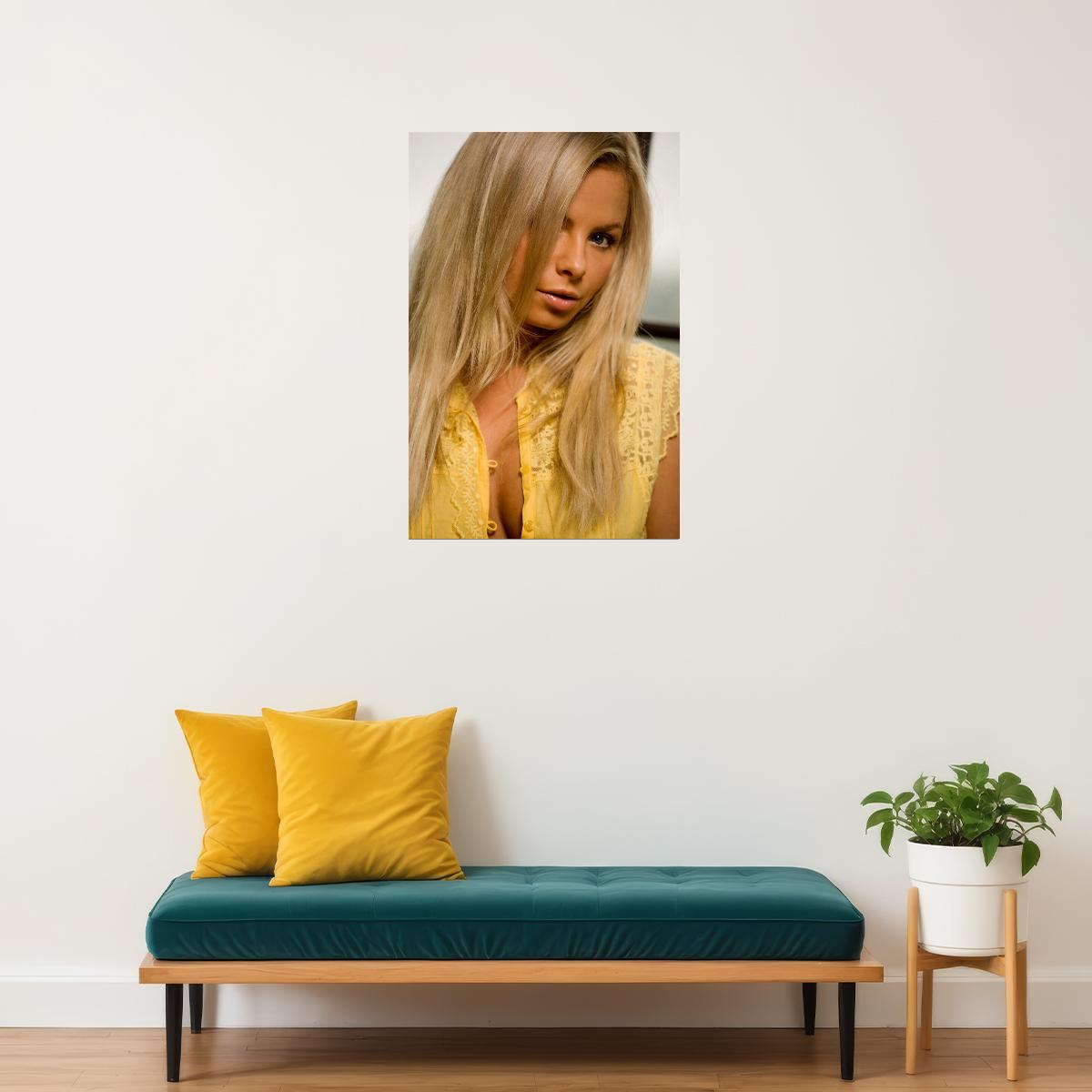 Sexy Female Model Tailor James Woman Poster Wall Art Print Home Wall Decor