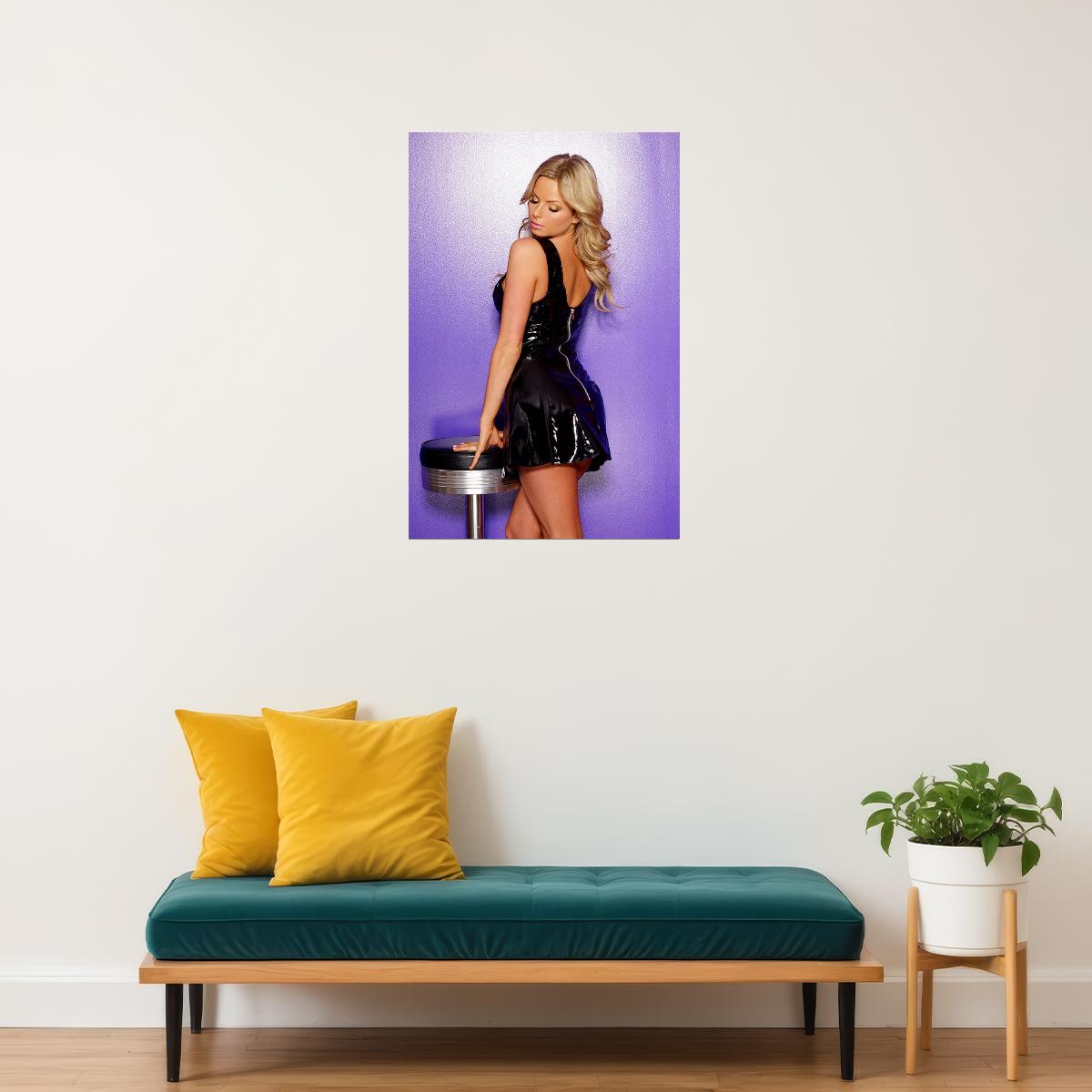 Sexy Female Model Tailor James Hot Girl Poster Wall Art Print Home Wall Decor